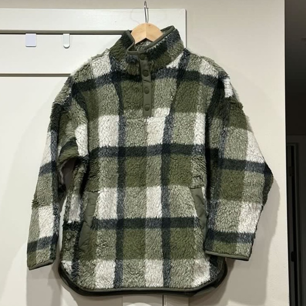 Madewell Raleigh Faux Shearling popover